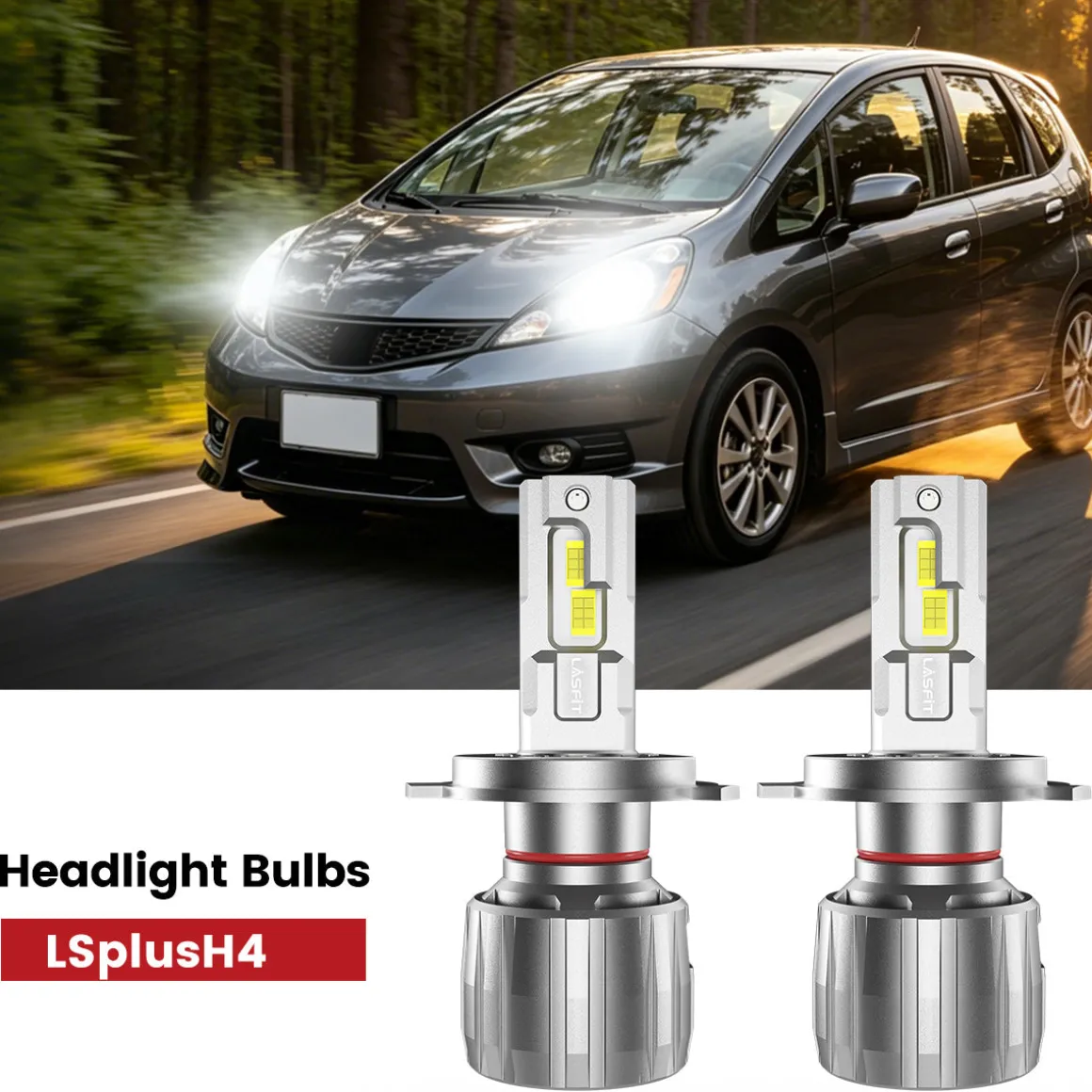 Fit for 2009-2013 Honda Fit The Brightest LED Bulbs Upgrade