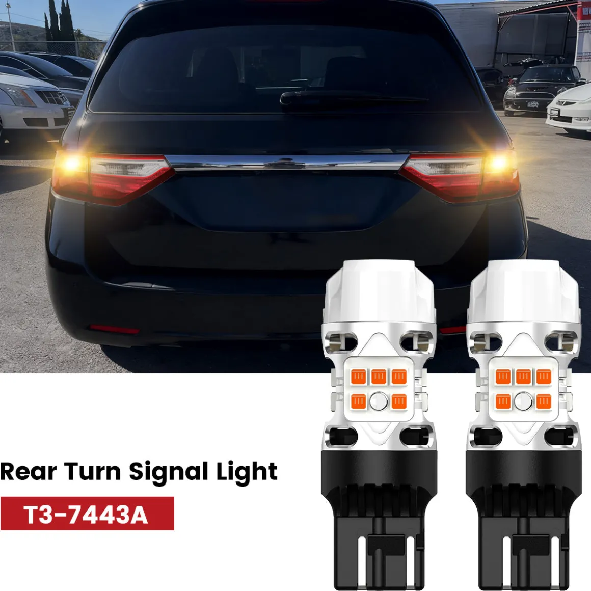 Fit for 2011-2013 Honda Odyssey The Brightest LED Bulbs Upgrade | Tested and Verified