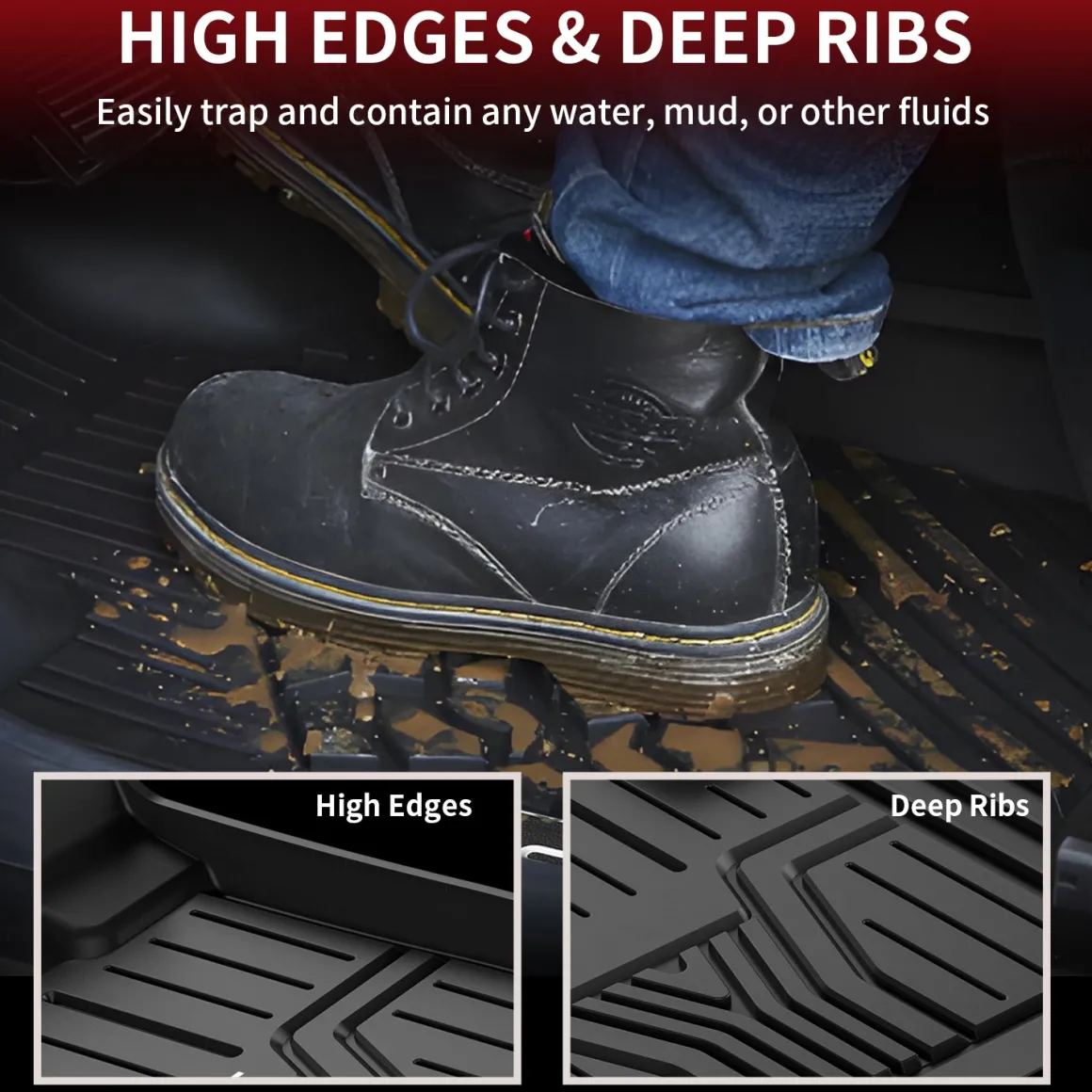 Fit for 2018-2026 Honda Odyssey TPE Custom Floor Mats or Rear Cargo Mat