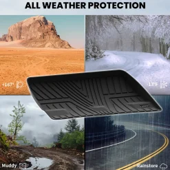 Fit for 2018-2026 Honda Odyssey TPE Custom Floor Mats or Rear Cargo Mat