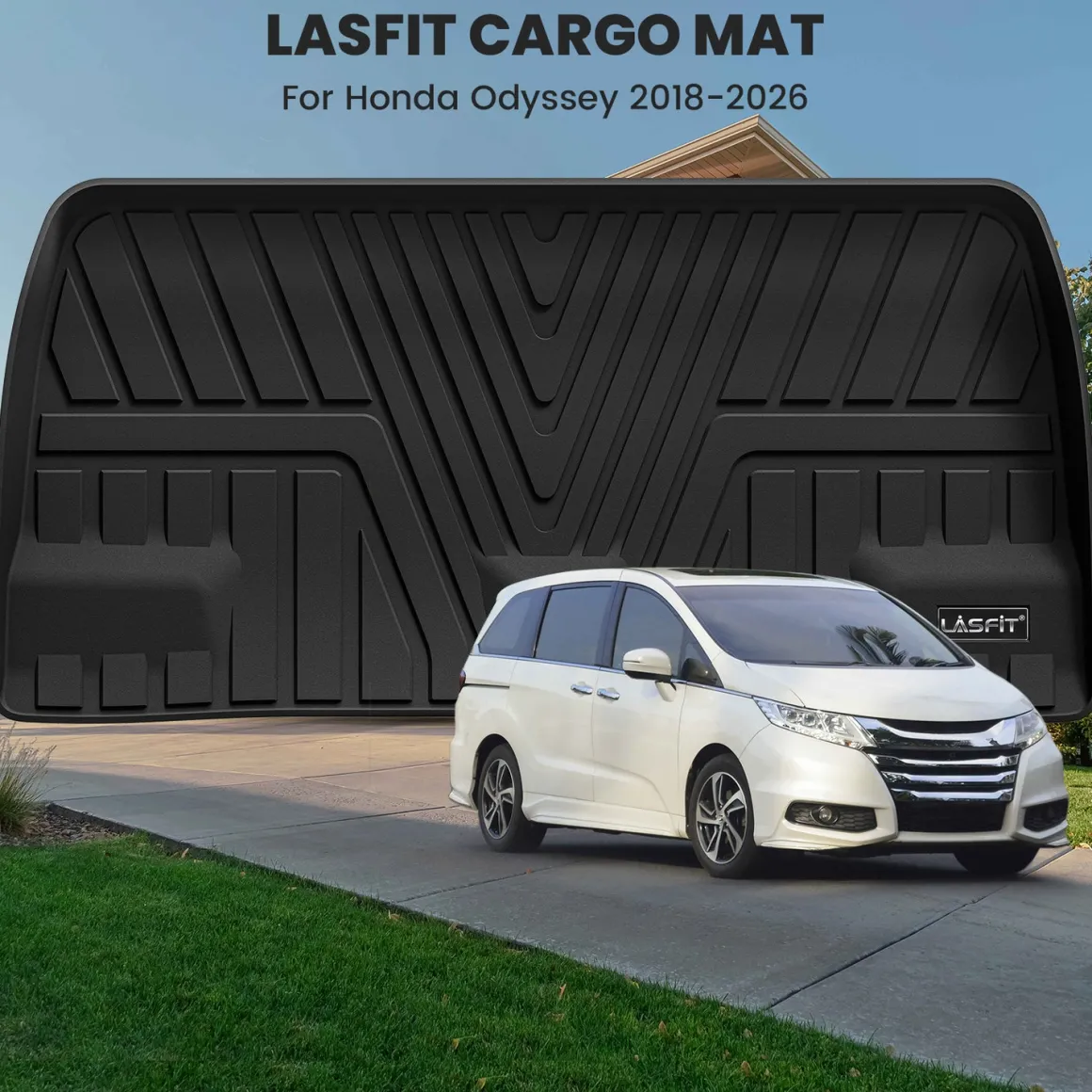 Fit for 2018-2026 Honda Odyssey TPE Custom Floor Mats or Rear Cargo Mat