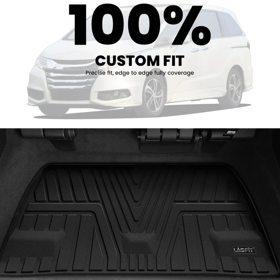Fit for 2018-2026 Honda Odyssey TPE Custom Floor Mats or Rear Cargo Mat