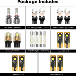 Fit for 2022-2025 Honda Passport The Brightest LED Bulbs Upgrade | Tested and Verified