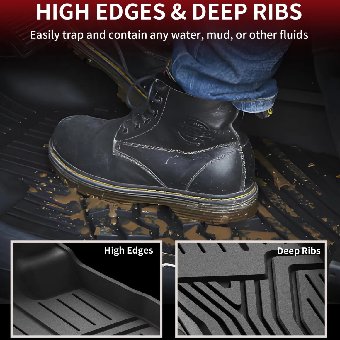 Fit for 2023-2026 Honda Pilot Custom TPE Floor Mats or Seatback & Cargo Mats