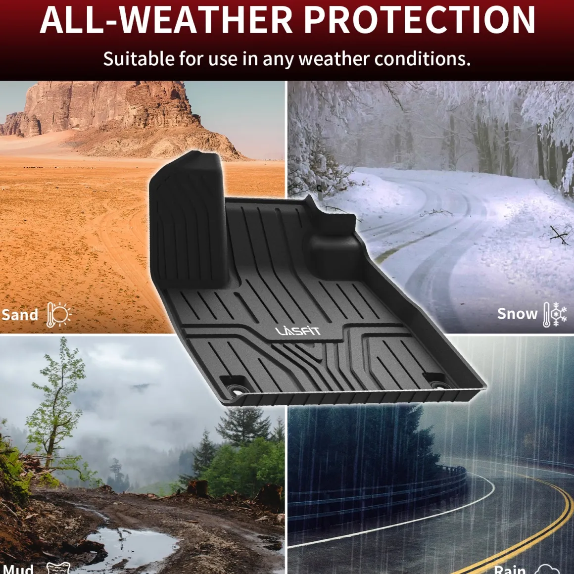 Fit for 2023-2026 Honda Pilot Custom TPE Floor Mats or Seatback & Cargo Mats