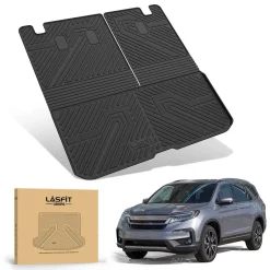 Fit for 2016-2022 Honda Pilot Floor Mats or Cargo & Seatback Mat, Cargo Mat Fit in Highest Position Only