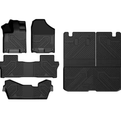 Fit for 2016-2022 Honda Pilot Floor Mats or Cargo & Seatback Mat, Cargo Mat Fit in Highest Position Only