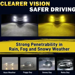 Fit for 2016-2018 Honda Pilot LED Bulbs Upgrade | Tested and Verified