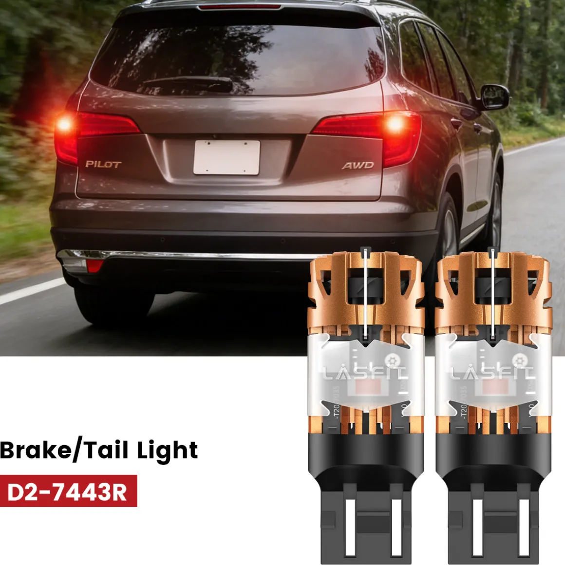 Fit for 2016-2018 Honda Pilot LED Bulbs Upgrade | Tested and Verified