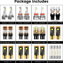 Fit for 2016-2018 Honda Pilot LED Bulbs Upgrade | Tested and Verified