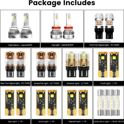Fit for 2016-2018 Honda Pilot LED Bulbs Upgrade | Tested and Verified