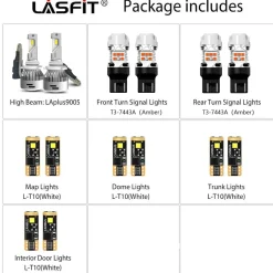 Fit for 2019-2022 Honda Pilot LED Bulbs Upgrade | Tested and Verified