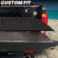 Fit for 2017-2026 Honda Ridgeline 5.3FT(64") Heavy Duty Truck Bed Mat or Tailgate Mat, Not Fit Drop-in liners