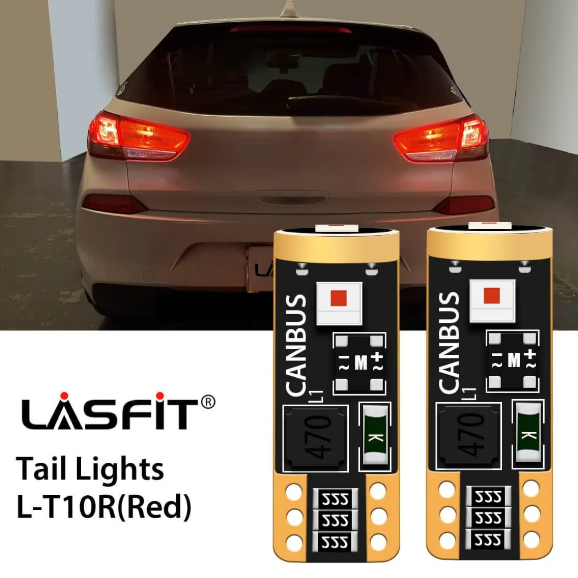 Fit for 2018-2019 Hyundai Elantra GT Custom H7 LED Bulbs Exterior Interior Lights Plug and Play