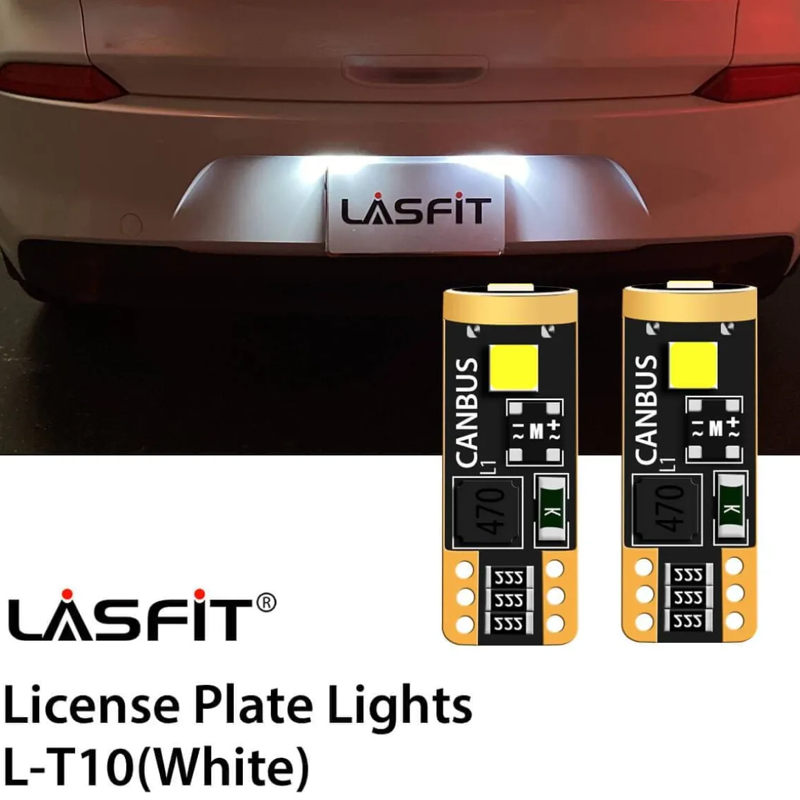 Fit for 2018-2019 Hyundai Elantra GT Custom H7 LED Bulbs Exterior Interior Lights Plug and Play