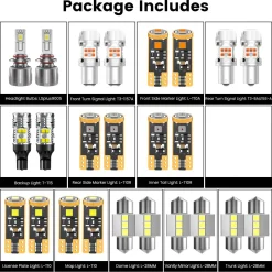 Fit for 2021-2023 Hyundai Elantra The Brightest LED Bulbs Upgrade | Tested and Verified