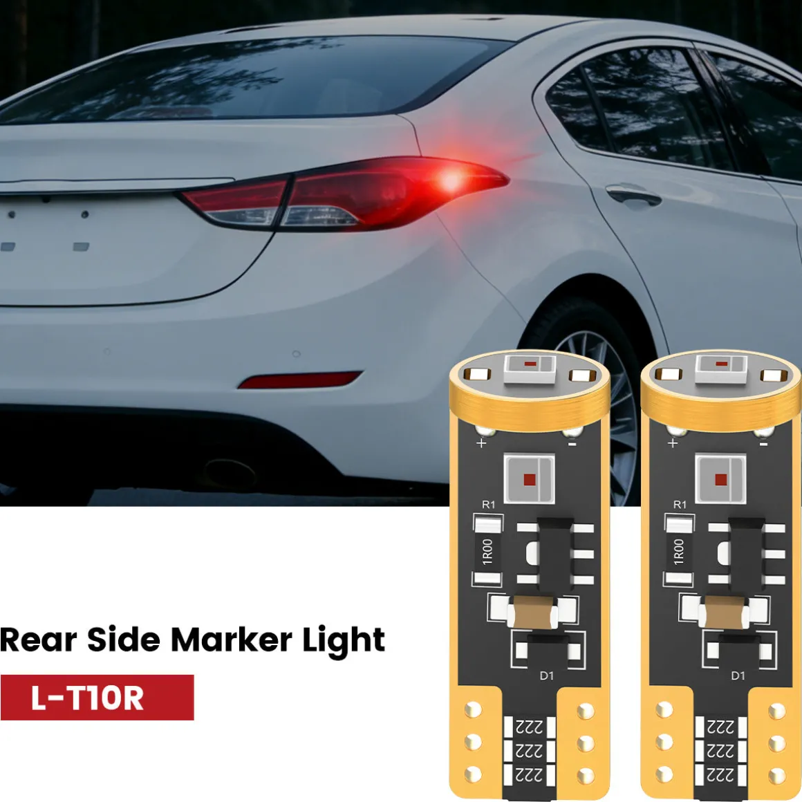 Fit for 2011-2013 Hyundai Elantra The Brightest LED Bulbs Upgrade