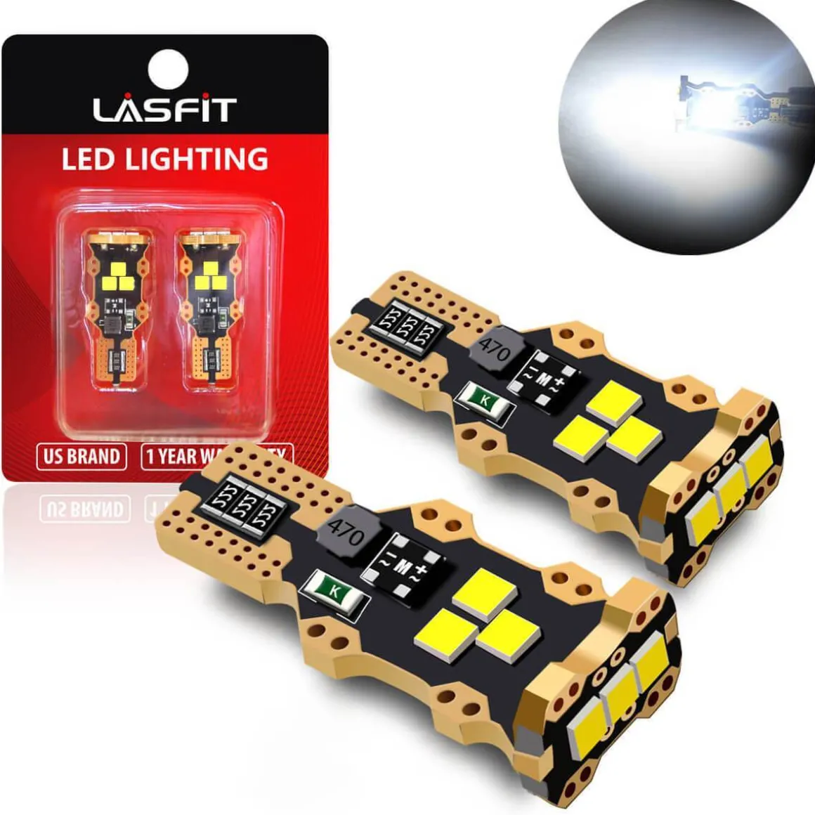 Fit for 2017-2020 Hyundai Ioniq Custom H7 LED Bulbs Exterior Interior Lights Plug and Play