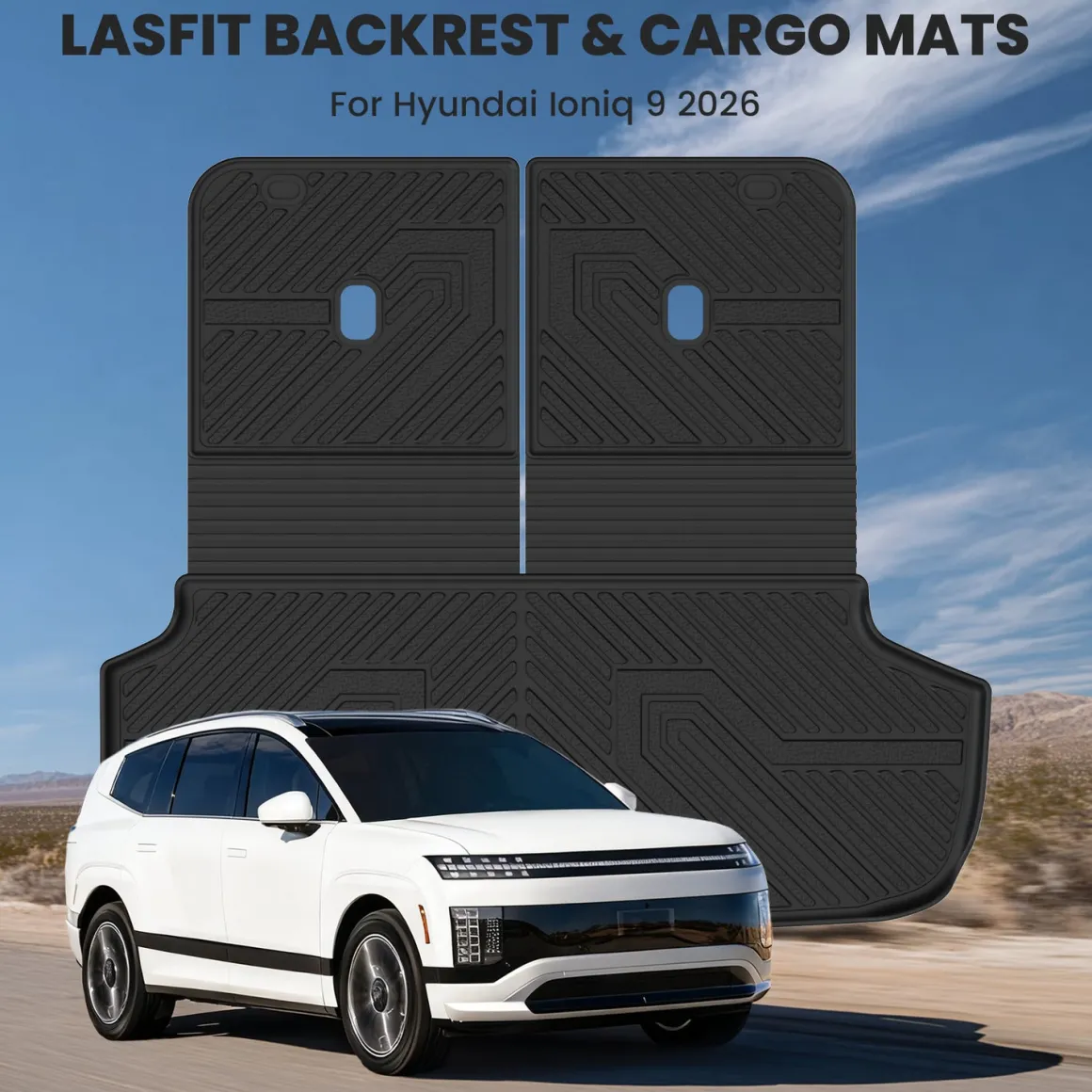 Fit for 2026 Hyundai Ioniq 9 Floor Mats or Seatback & Cargo Mat
