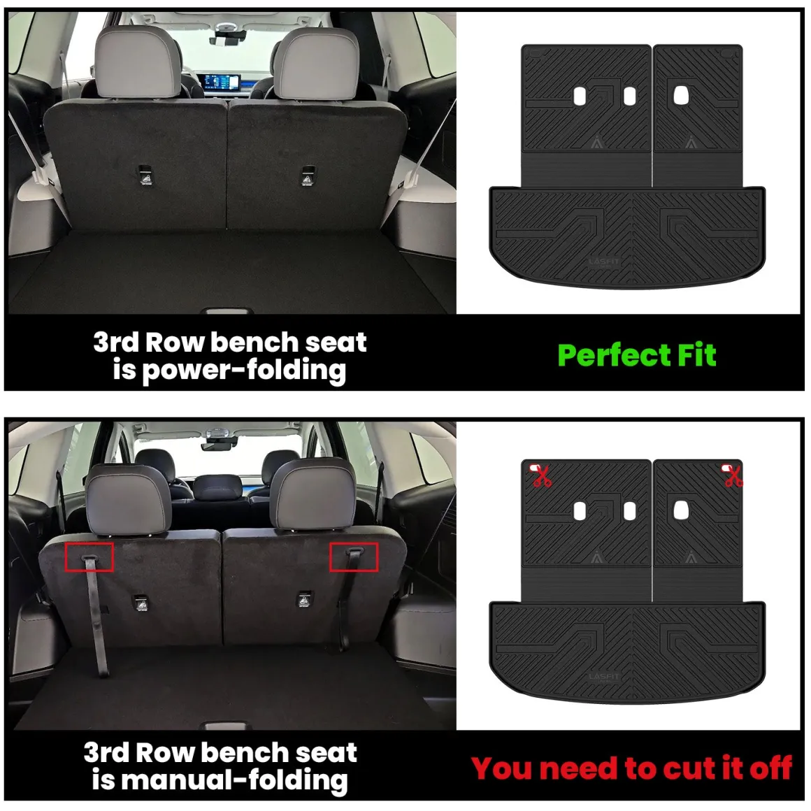 Fit for 2026 Hyundai Ioniq 9 Floor Mats or Seatback & Cargo Mat