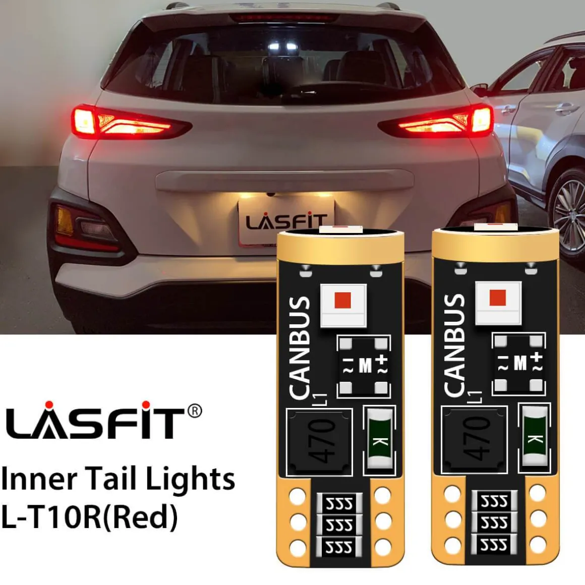 Fit for 2018-2020 Hyundai Kona H7 Custom LED Bulbs Exterior Interior Lights Plug and Play