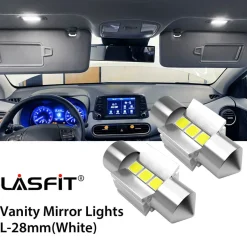 Fit for 2018-2020 Hyundai Kona H7 Custom LED Bulbs Exterior Interior Lights Plug and Play