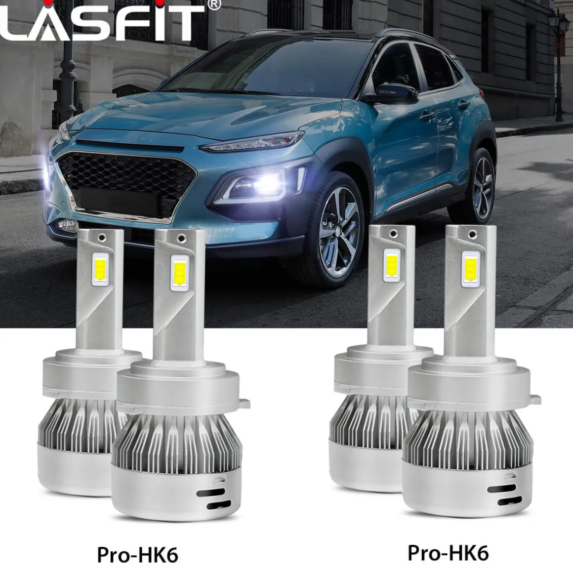 Fit for 2018-2020 Hyundai Kona H7 Custom LED Bulbs Exterior Interior Lights Plug and Play
