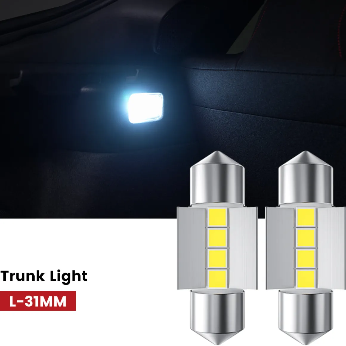Fit for 2024-2025 Hyundai Kona LED Bulbs Upgrade | Tested and Verified