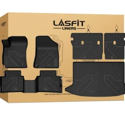 Fit for 2022-2023 Hyundai Kona N Floor & Seatback & Cargo Mats, Fit Gas Only