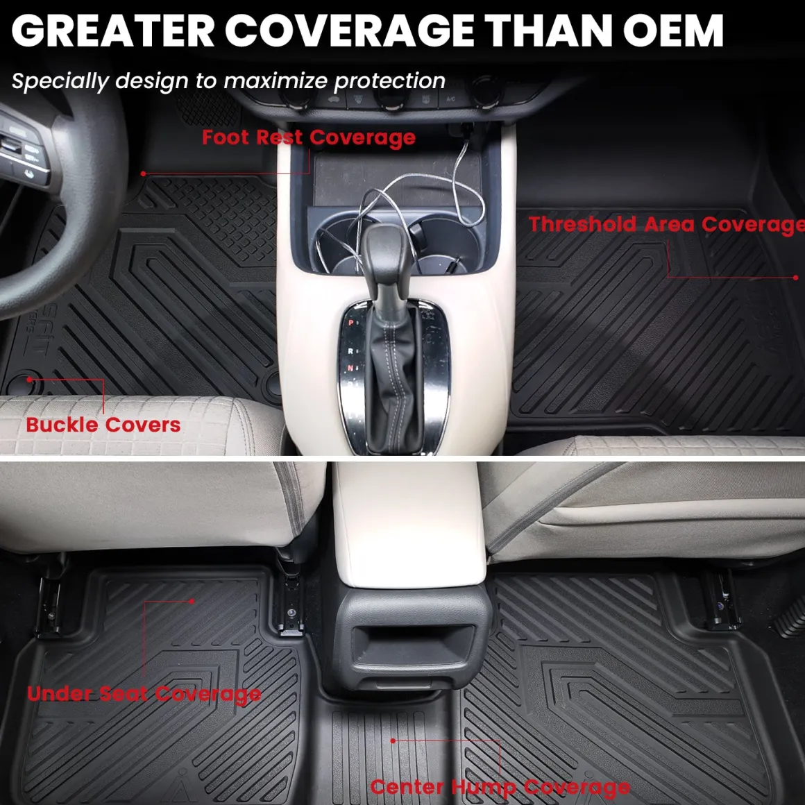 Fit for 2026 Hyundai Palisade Floor Mats or Seatback & Cargo Mat