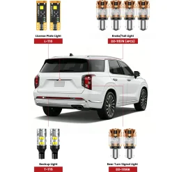 Fit for 2019-2025 Hyundai Palisade LED Exterior Lights Upgrade