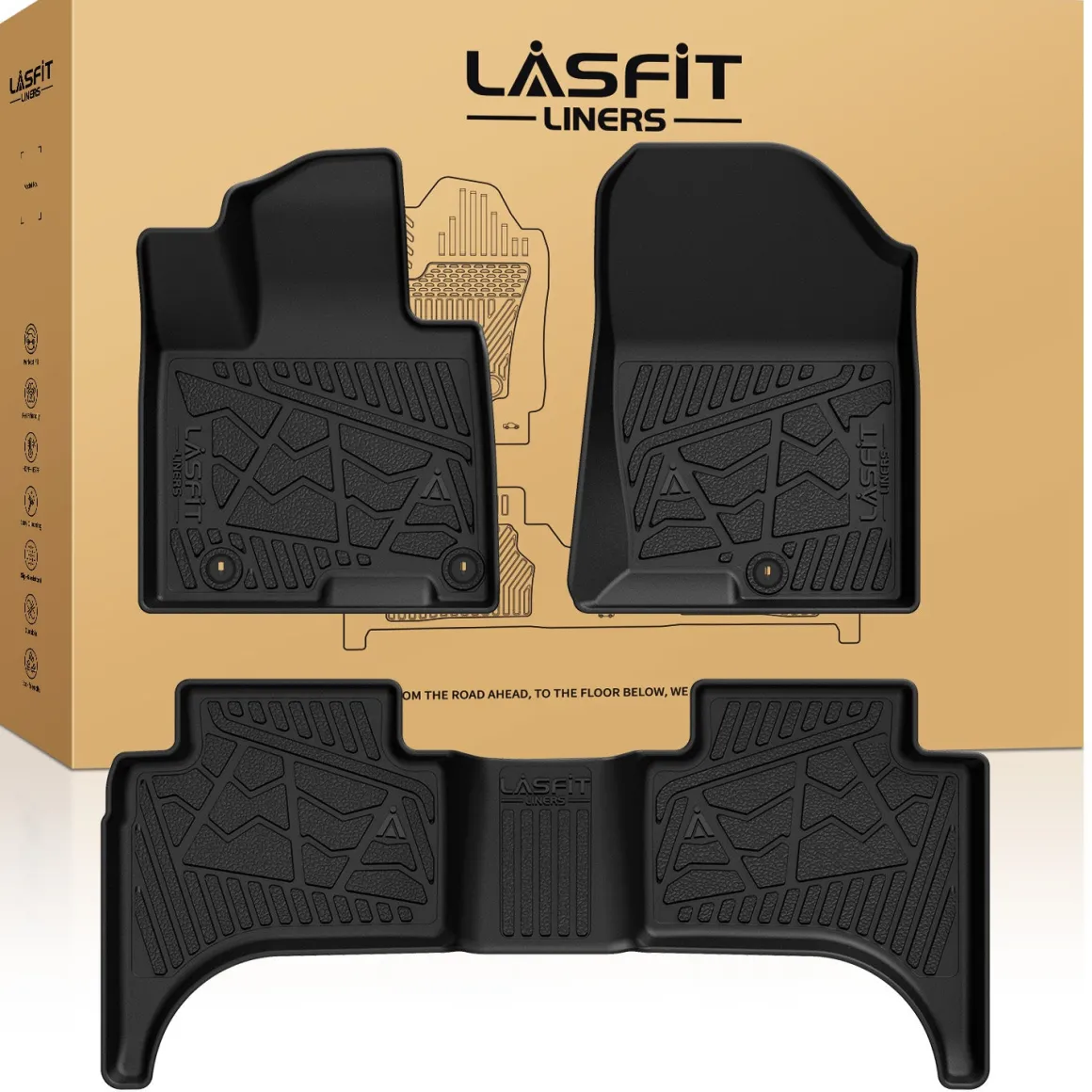 Fit for 2022-2026 Hyundai Santa Cruz Floor Mats