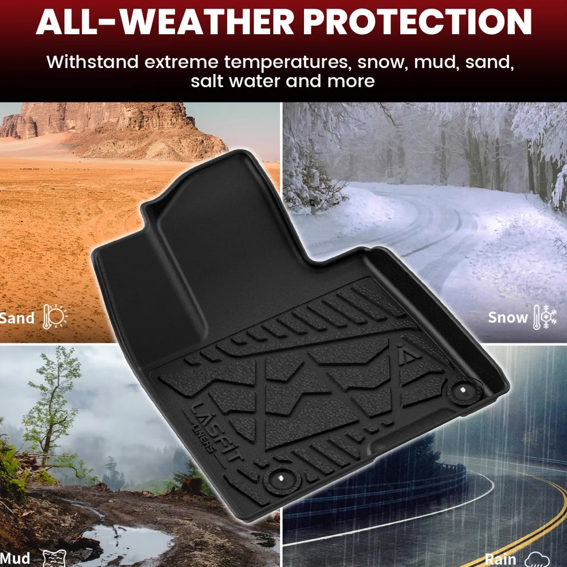 Fit for 2022-2026 Hyundai Santa Cruz Floor Mats
