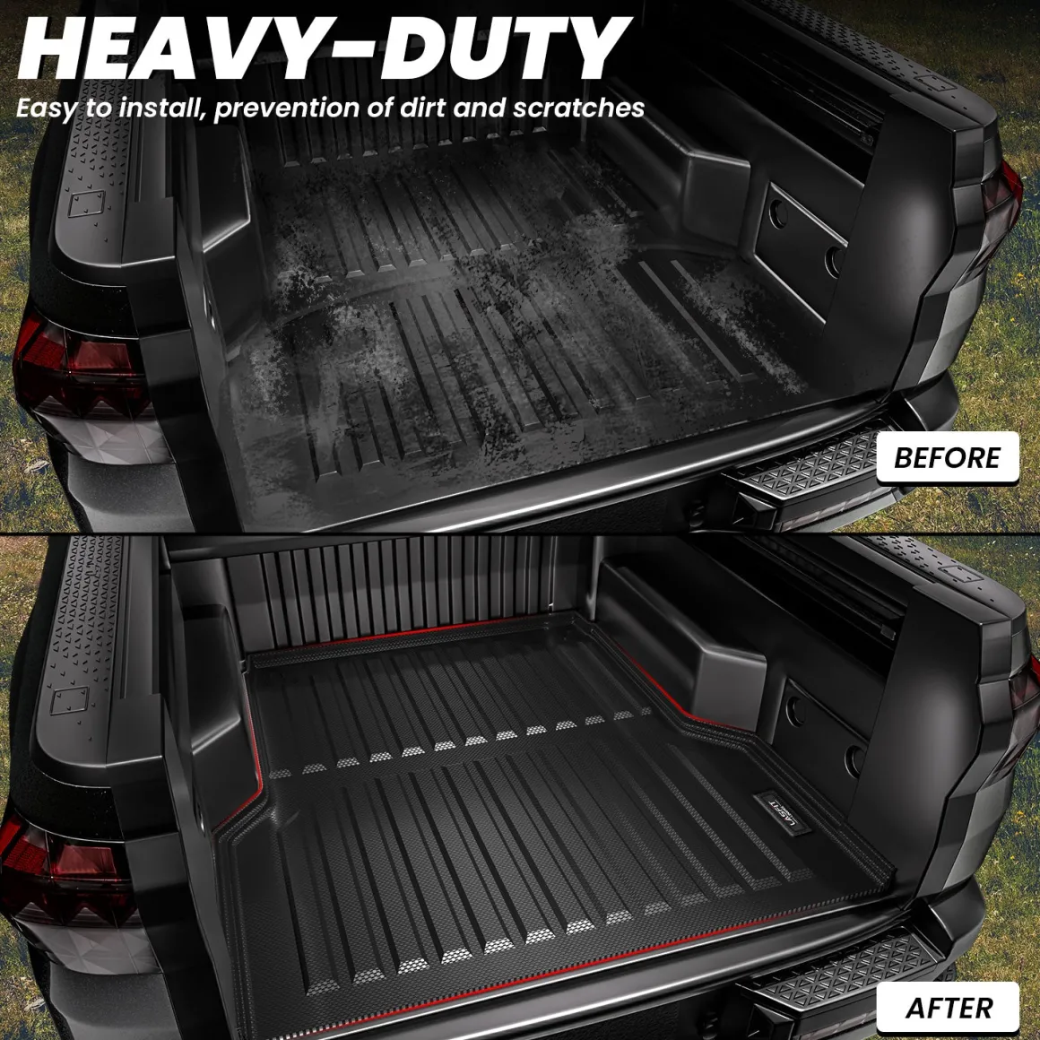 Fit for 2022-2026 Hyundai Santa Cruz 4.3FT(52.1" ) Heavy Duty Custom Bed Mat