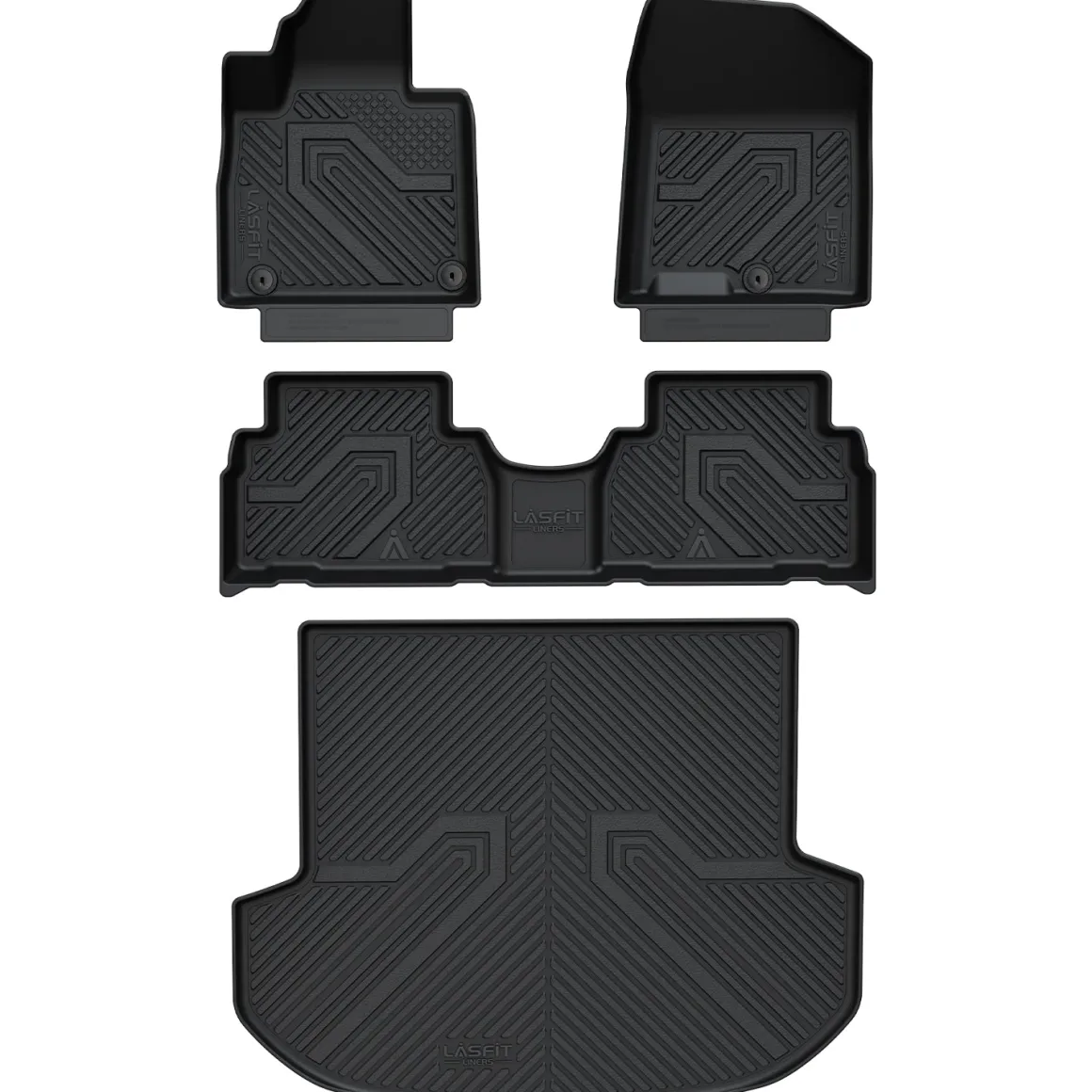 Fit for 2019-2020 Hyundai Santa Fe Floor Mats & Cargo Mat, Not Fit 2019 Santa Fe XL