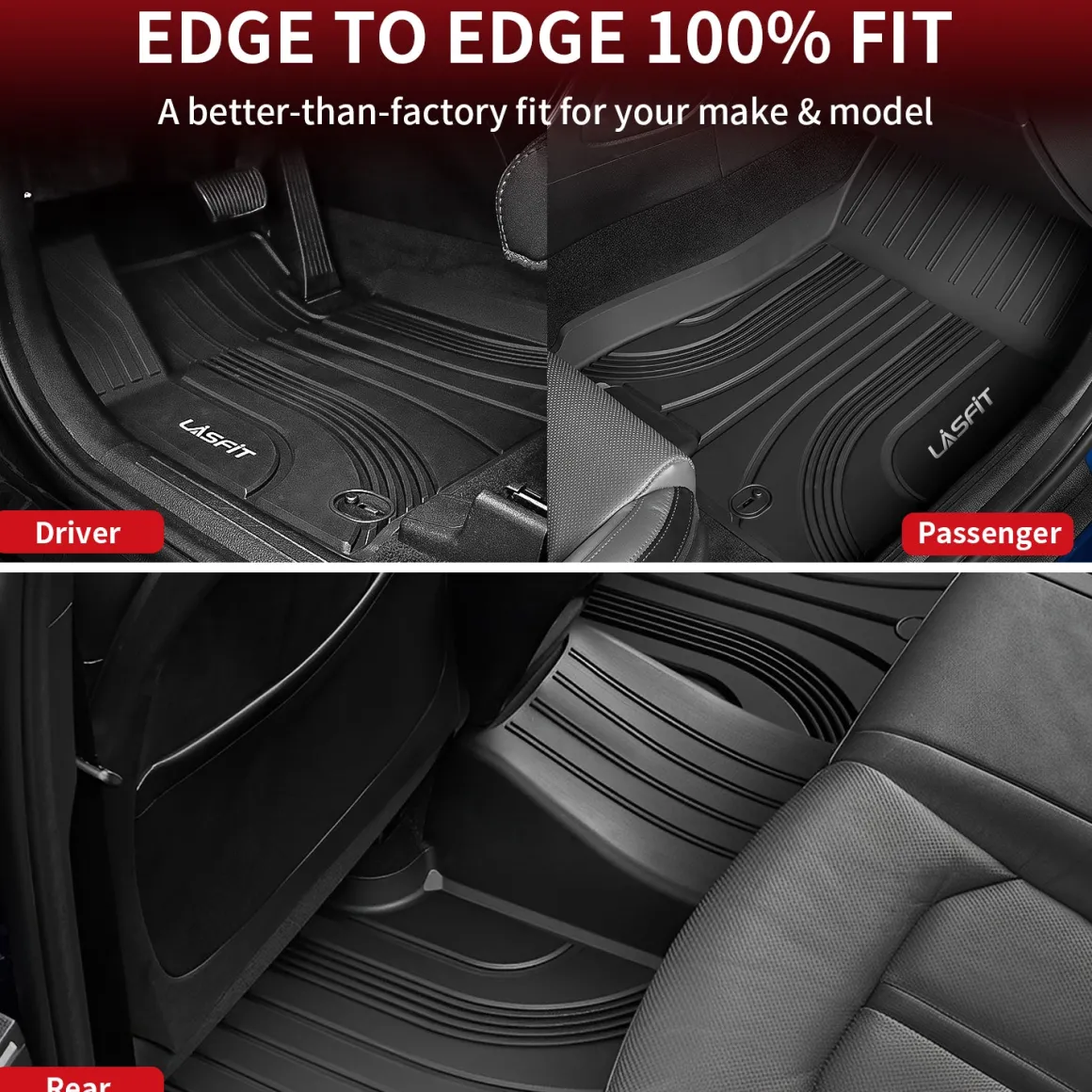 Fit for 2021-2023 Hyundai Santa Fe Floor Mats & Cargo Mat Set or Floor Mats Only