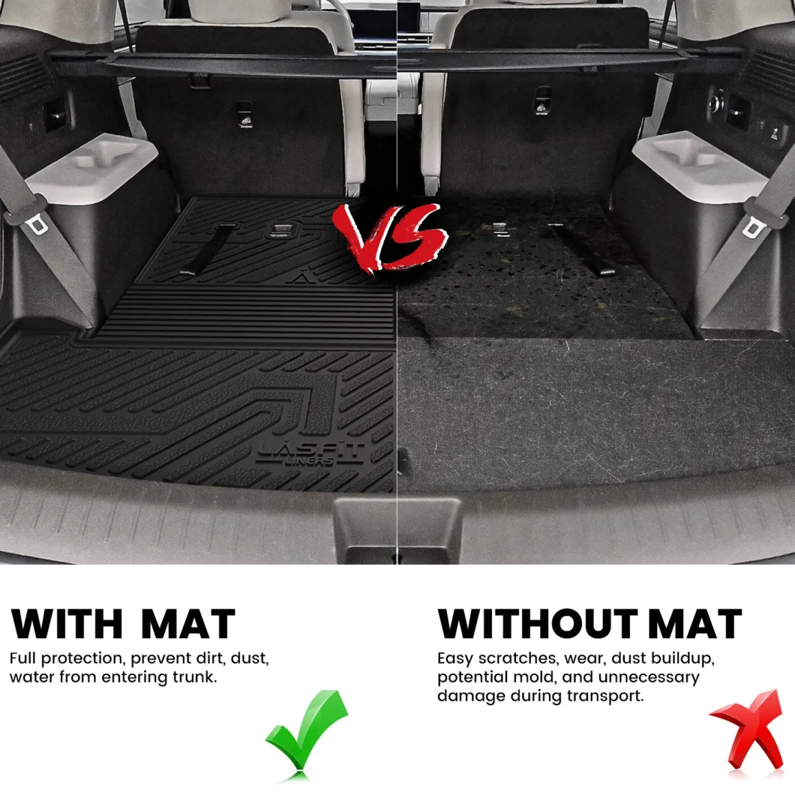 Fit for 2024-2026 Hyundai Santa Fe Floor Mats or Seatback & Cargo Mat