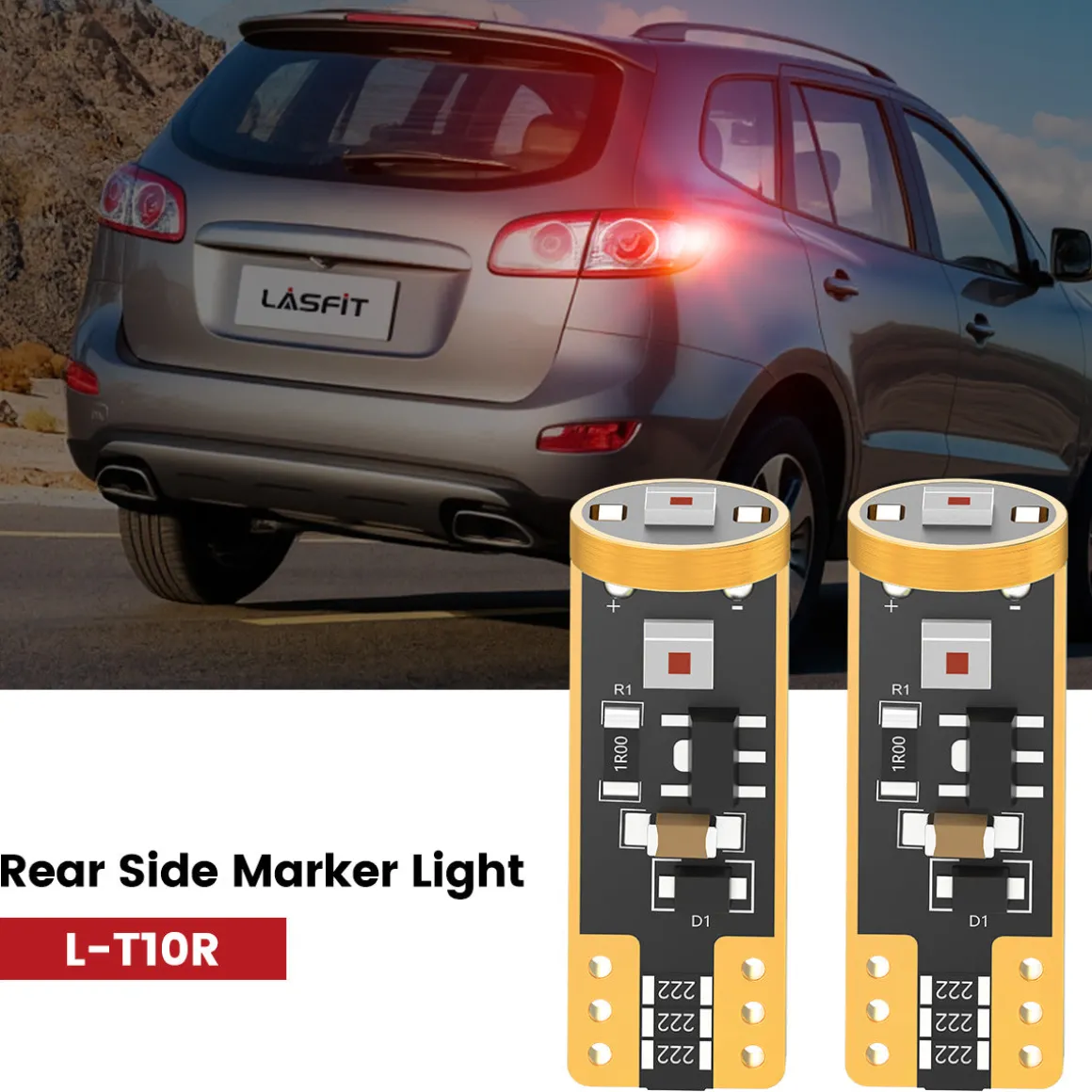 Fit for 2010-2012 Hyundai Santa Fe The Brightest LED Bulbs Upgrade