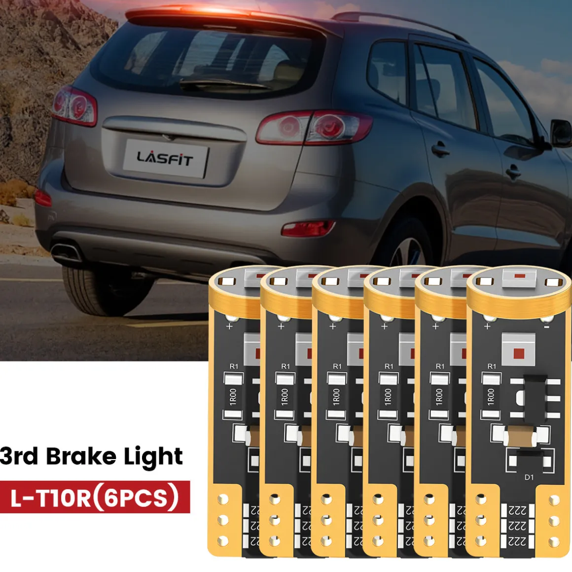 Fit for 2010-2012 Hyundai Santa Fe The Brightest LED Bulbs Upgrade