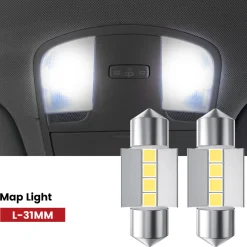 Fit for 2019-2020 Hyundai Santa Fe The Brightest LED Bulbs Upgrade