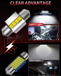 Fit for 2019-2020 Hyundai Santa Fe The Brightest LED Bulbs Upgrade