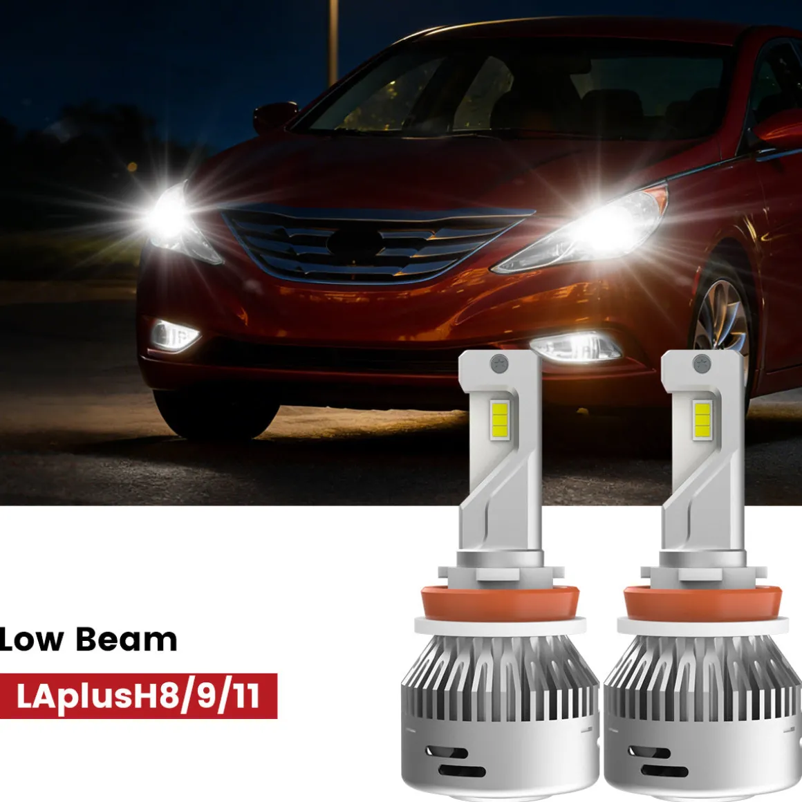 Fit for 2011-2014 Hyundai Sonata The Brightest LED Bulbs Upgrade