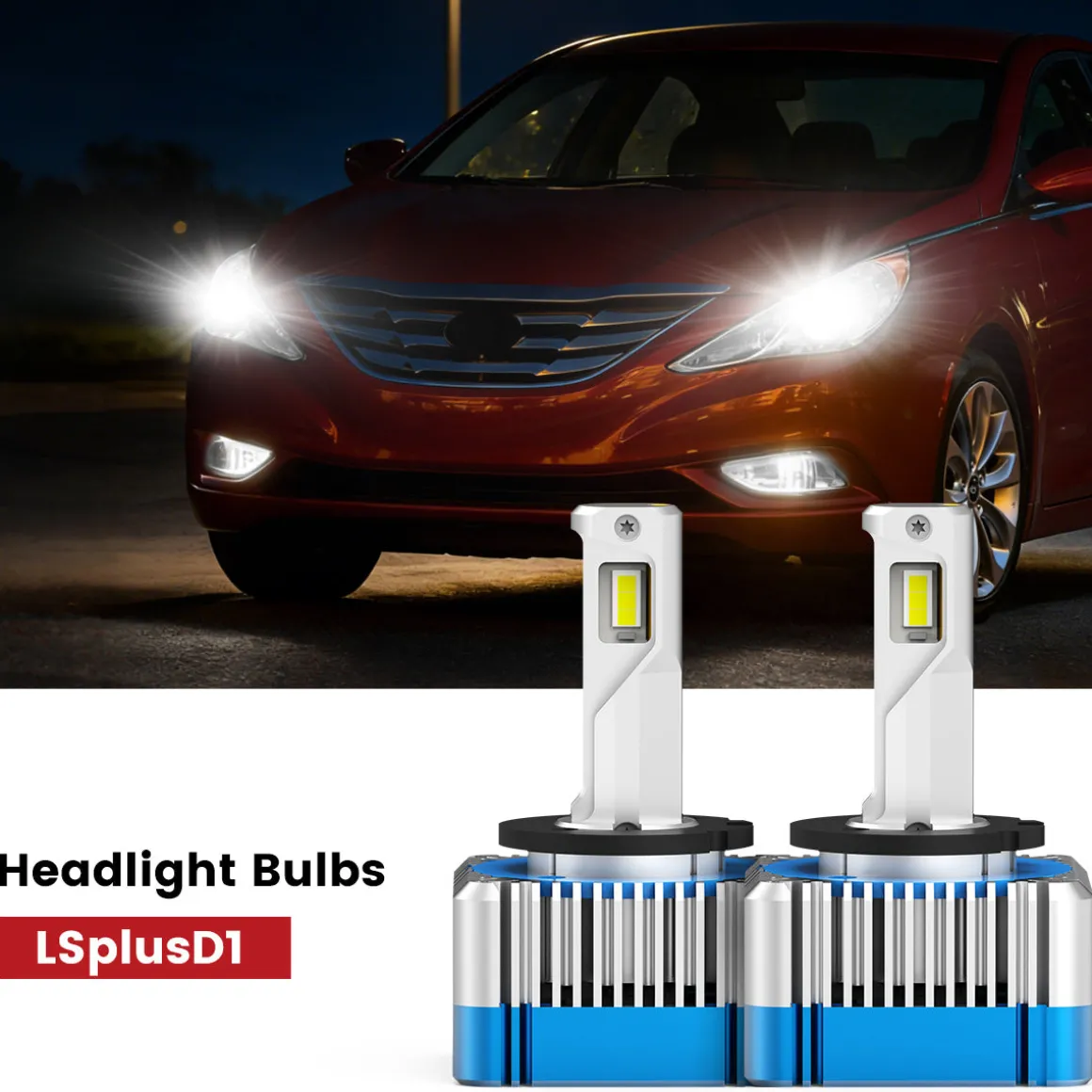 Fit for 2011-2014 Hyundai Sonata The Brightest LED Bulbs Upgrade