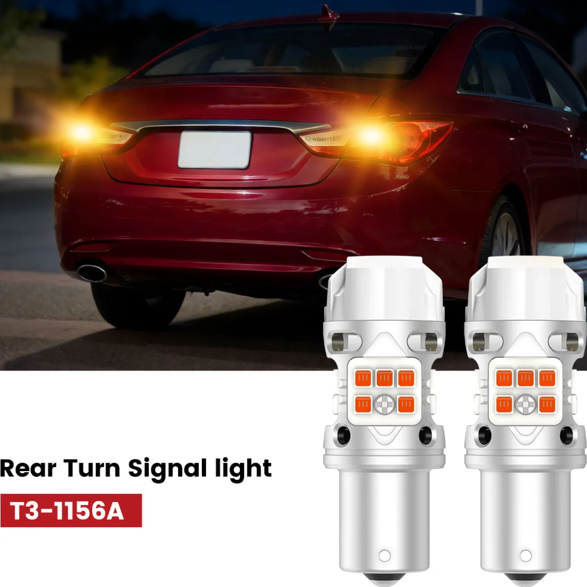 Fit for 2011-2014 Hyundai Sonata The Brightest LED Bulbs Upgrade