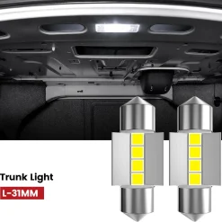 Fit for 2011-2014 Hyundai Sonata The Brightest LED Bulbs Upgrade