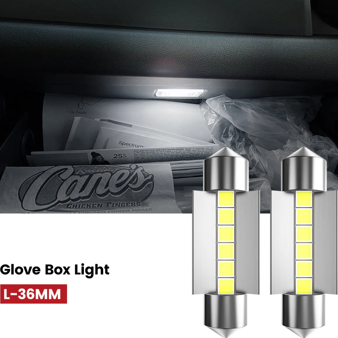 Fit for 2011-2014 Hyundai Sonata The Brightest LED Bulbs Upgrade