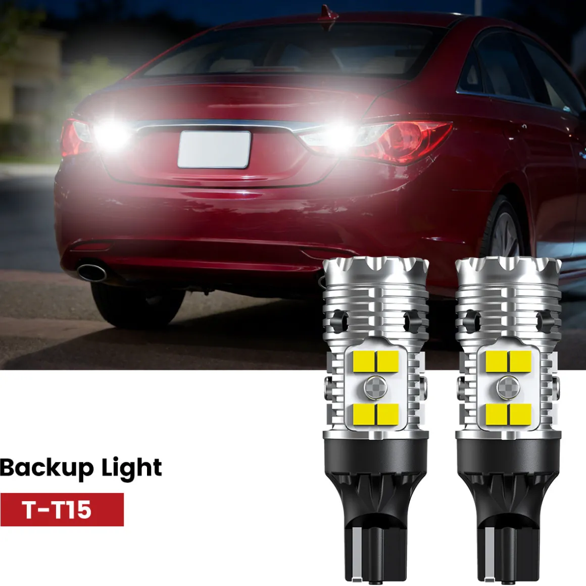 Fit for 2011-2014 Hyundai Sonata The Brightest LED Bulbs Upgrade