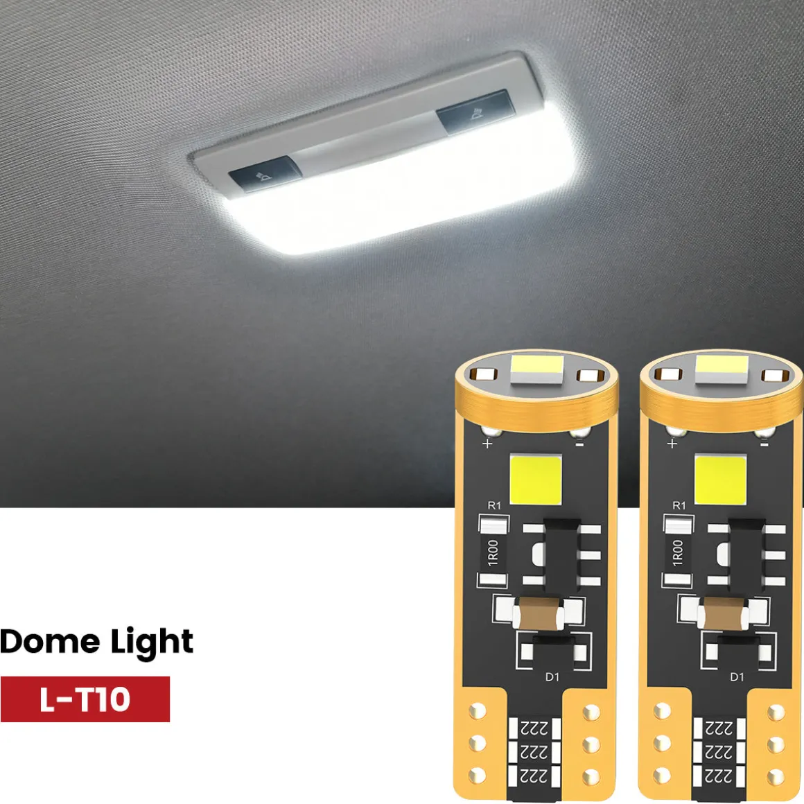 Fit for 2011-2014 Hyundai Sonata The Brightest LED Bulbs Upgrade
