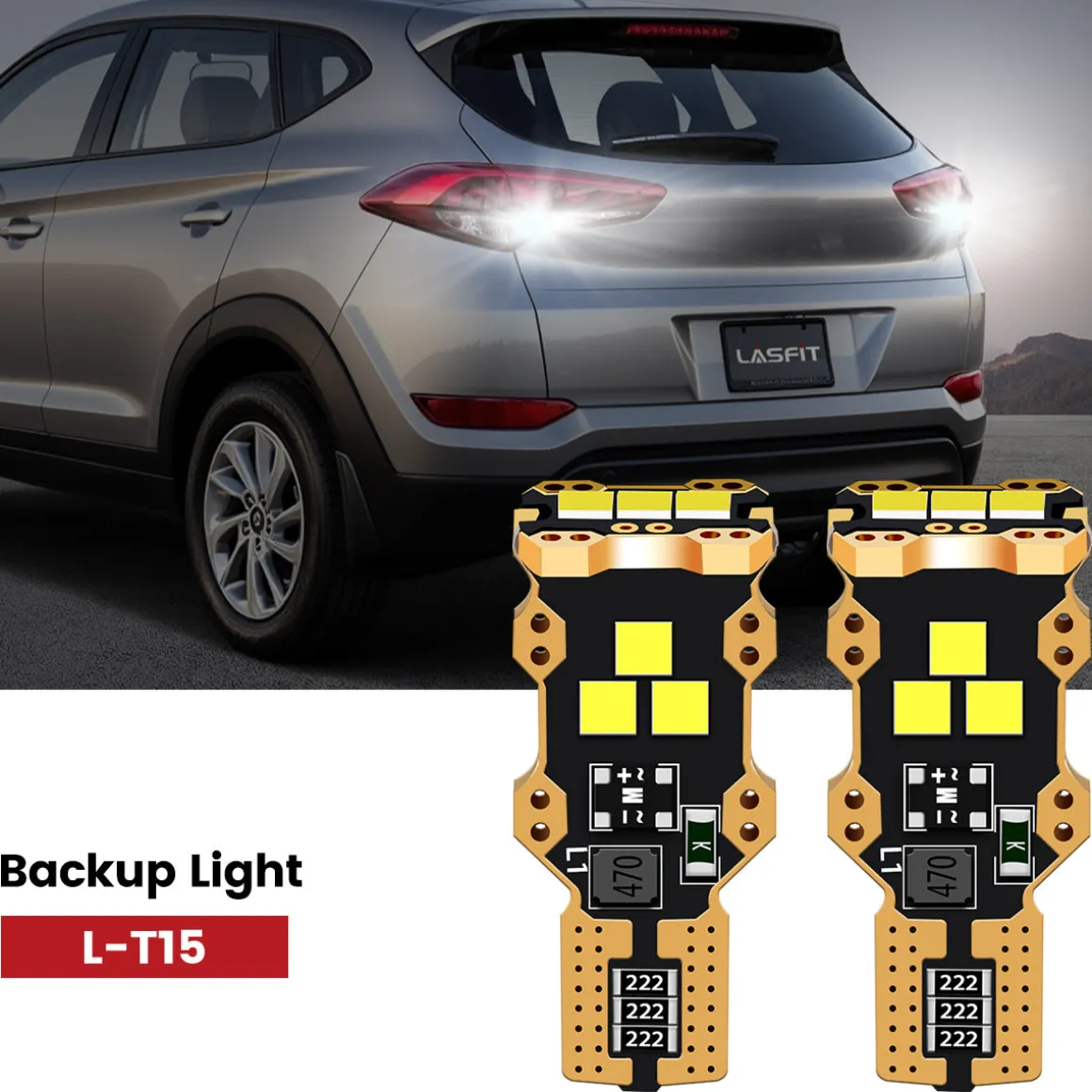 Fit for 2016-2021 Hyundai Tucson Custom H7 LED Bulbs Upgrade | Tested and Verified
