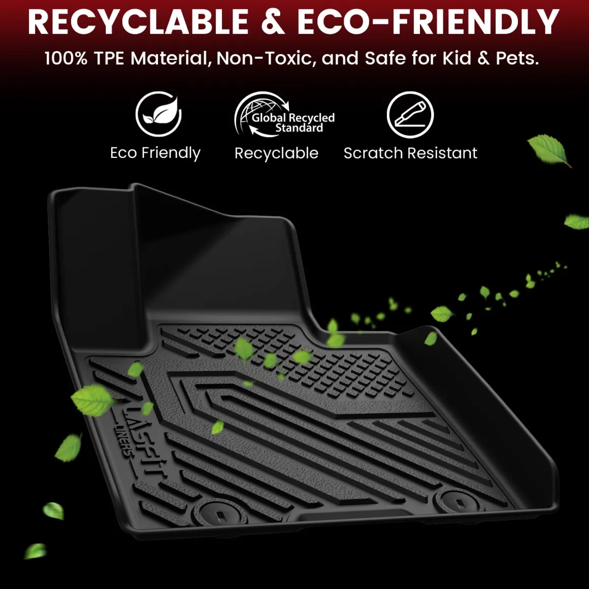 Fit for 2019-2021 Hyundai Tucson Floor Mats & Seatback & Cargo Mats